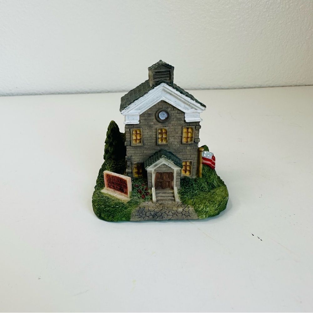 Liberty Falls & Americana Collection‎ Miniature Village School 1992 Vintage